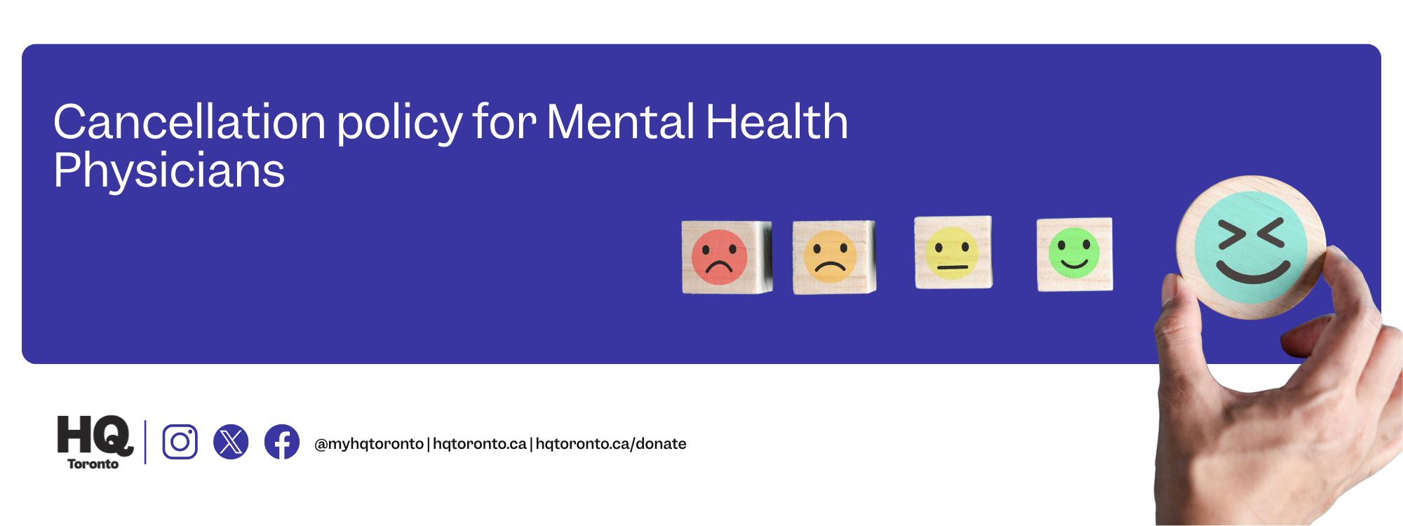 Cancellation policy for physicians